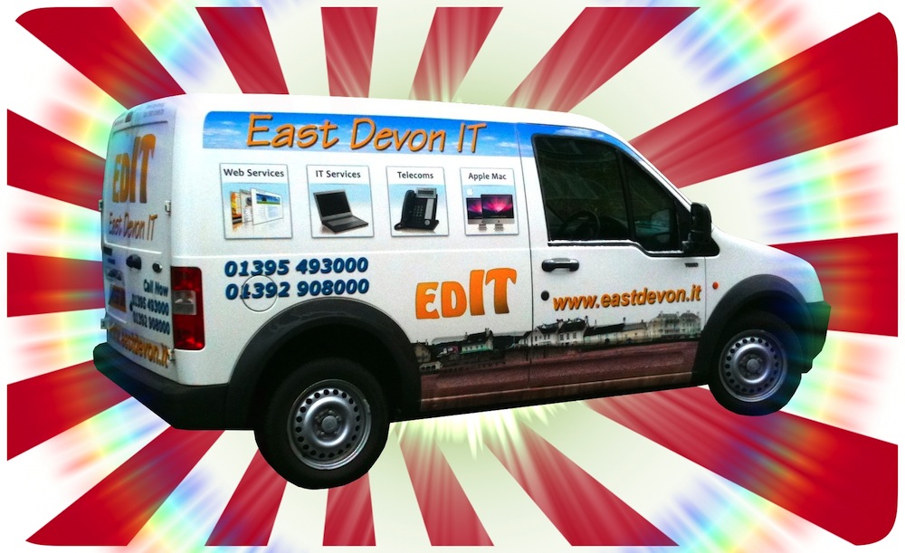 The EDIT (East Devon IT) Van